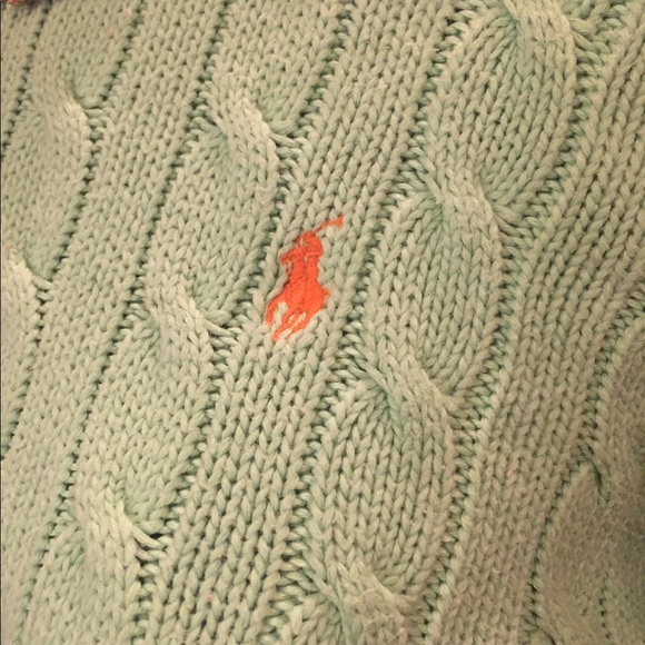 Ralph Lauren celery green sweater - Picture 3 of 4